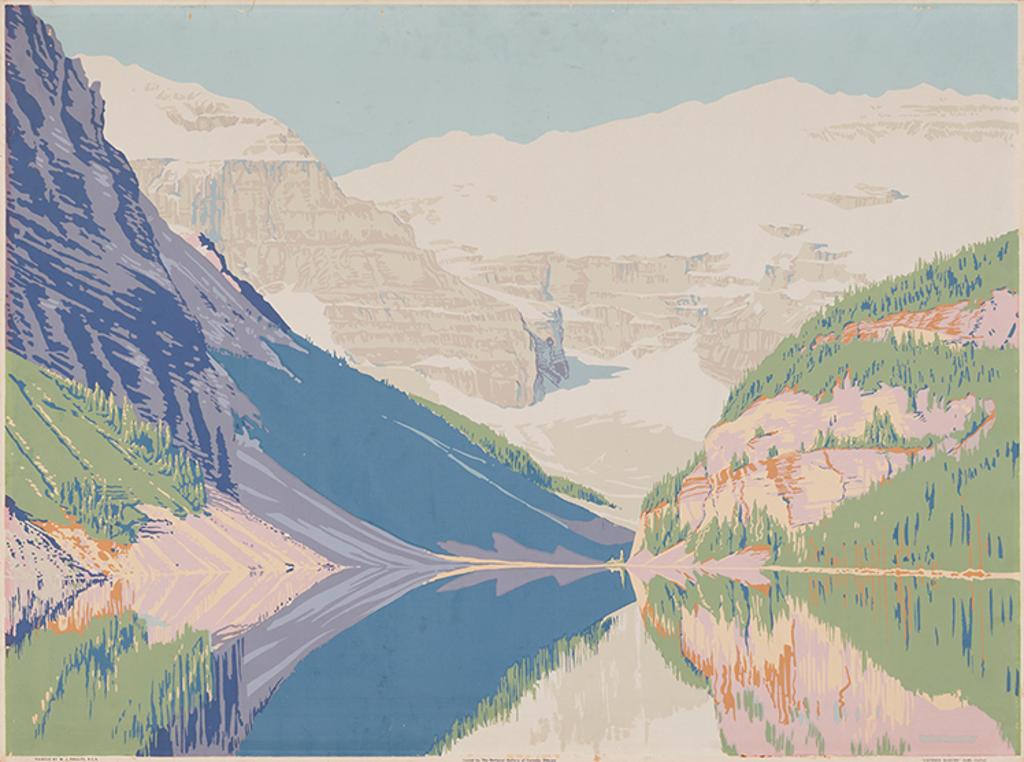 Walter Joseph (W.J.) Phillips (1884-1963) - Victoria Glacier