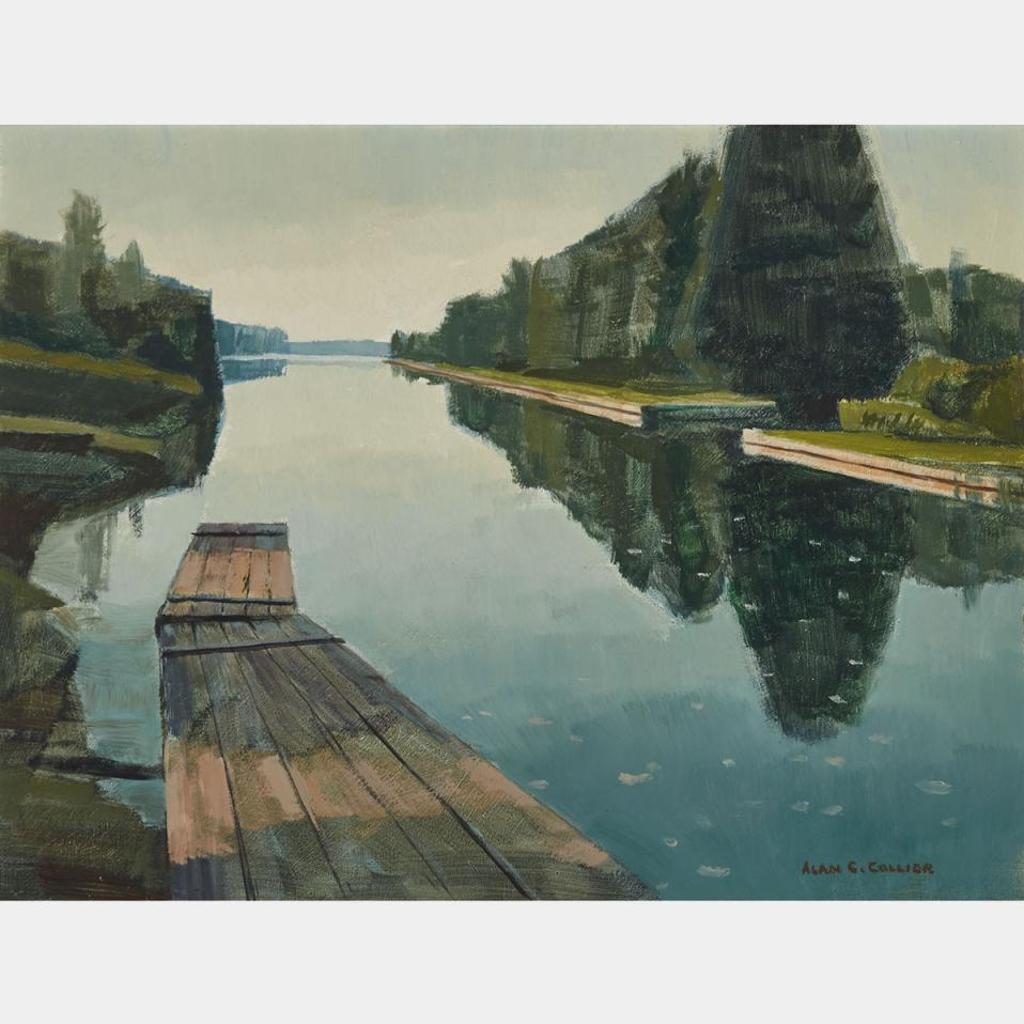 Alan Caswell Collier (1911-1990) - Nicholsons Locks, Rideau Canal, Ontario