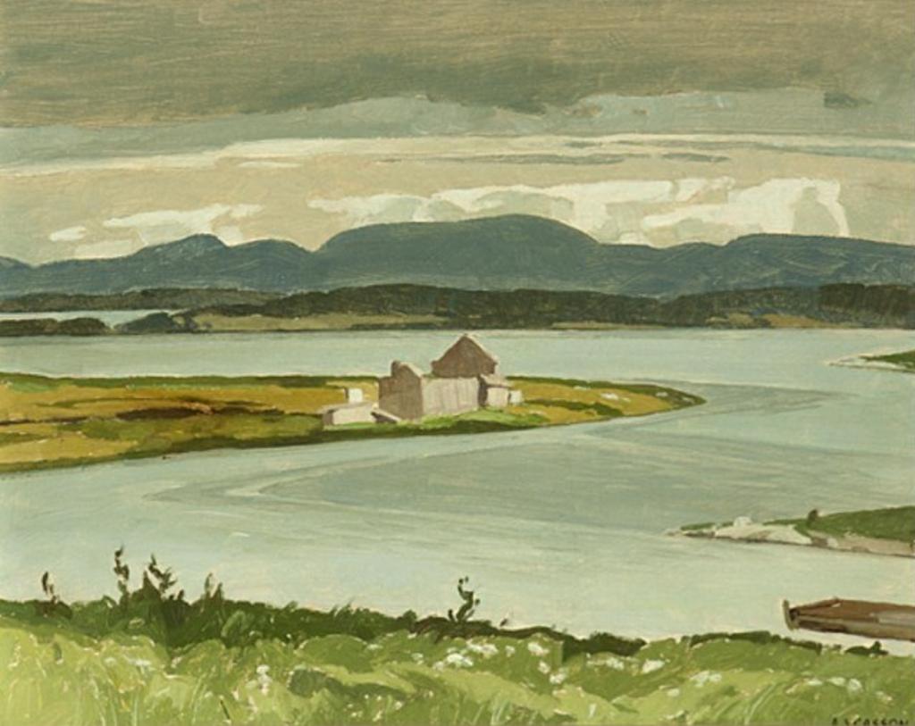 Alfred Joseph (A.J.) Casson (1898-1992) - Oil on board, signed;  titled & dated 1961on reverse