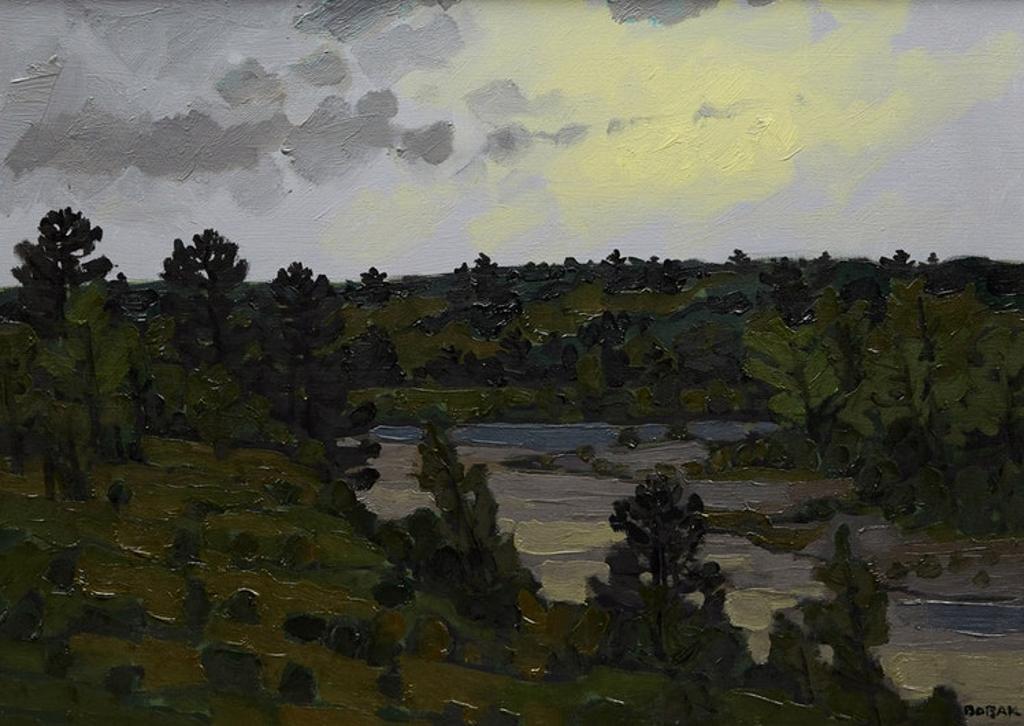 Bruno Joseph Bobak (1923-2012) - Digdeguash River