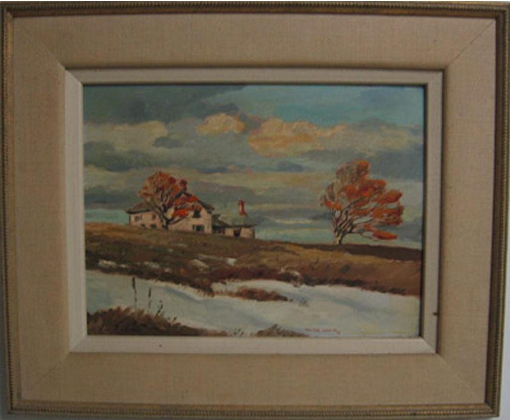 Walter Jackson Coucill (1915-1982) - October Snow - Hockley Valley Farm, Ontario