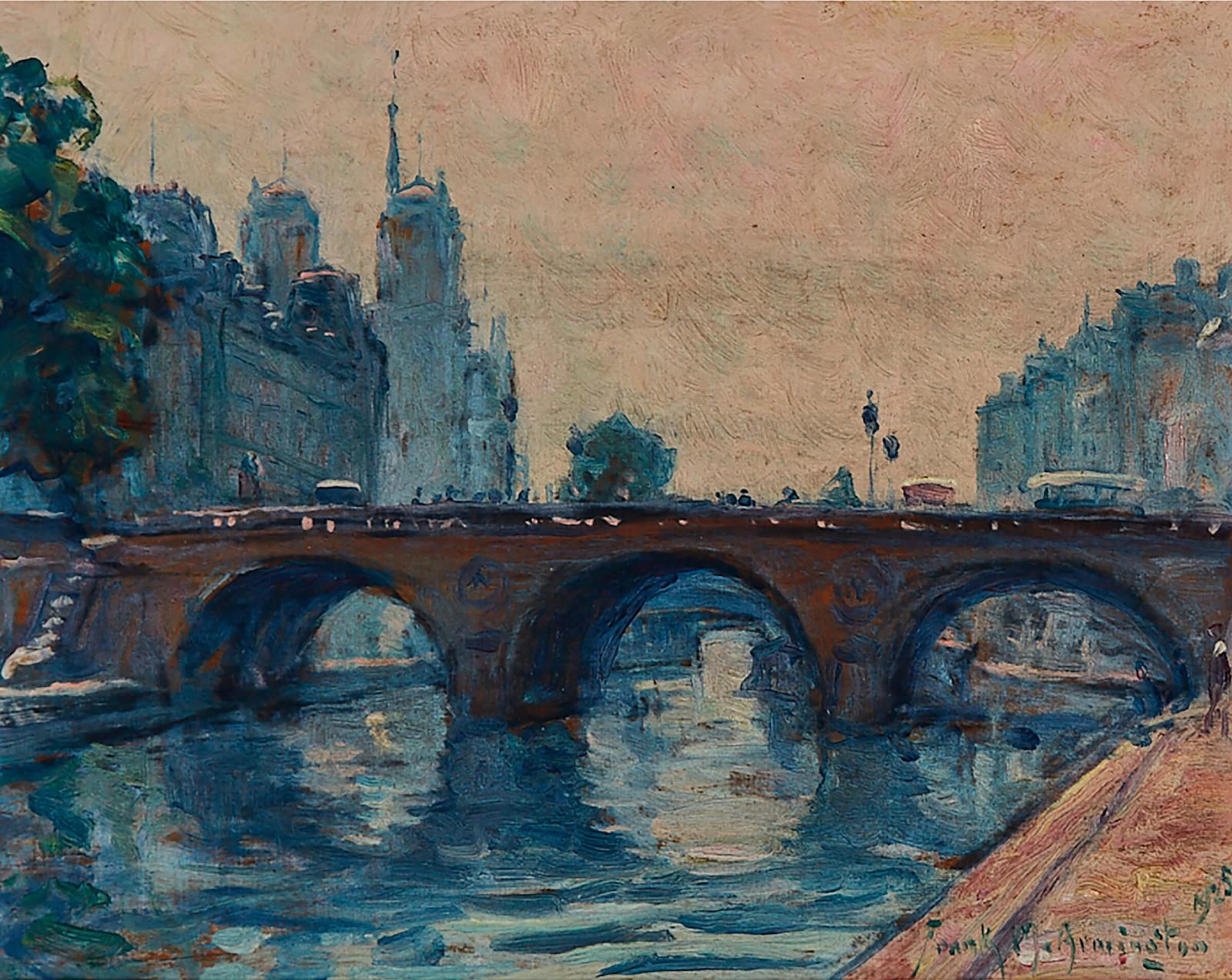 Franklin Milton Armington (1876-1941) - Pont St. Michel, Paris