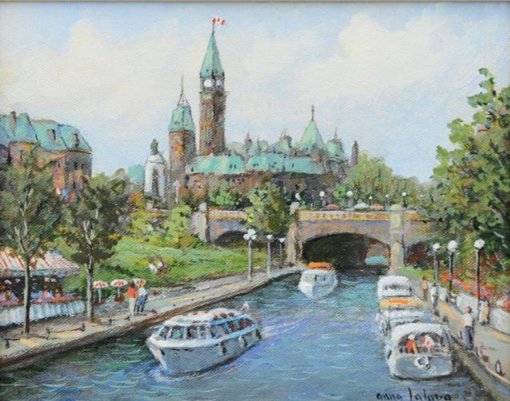 Anna Jalava (1926) - On the Rideau Canal, Ottawa