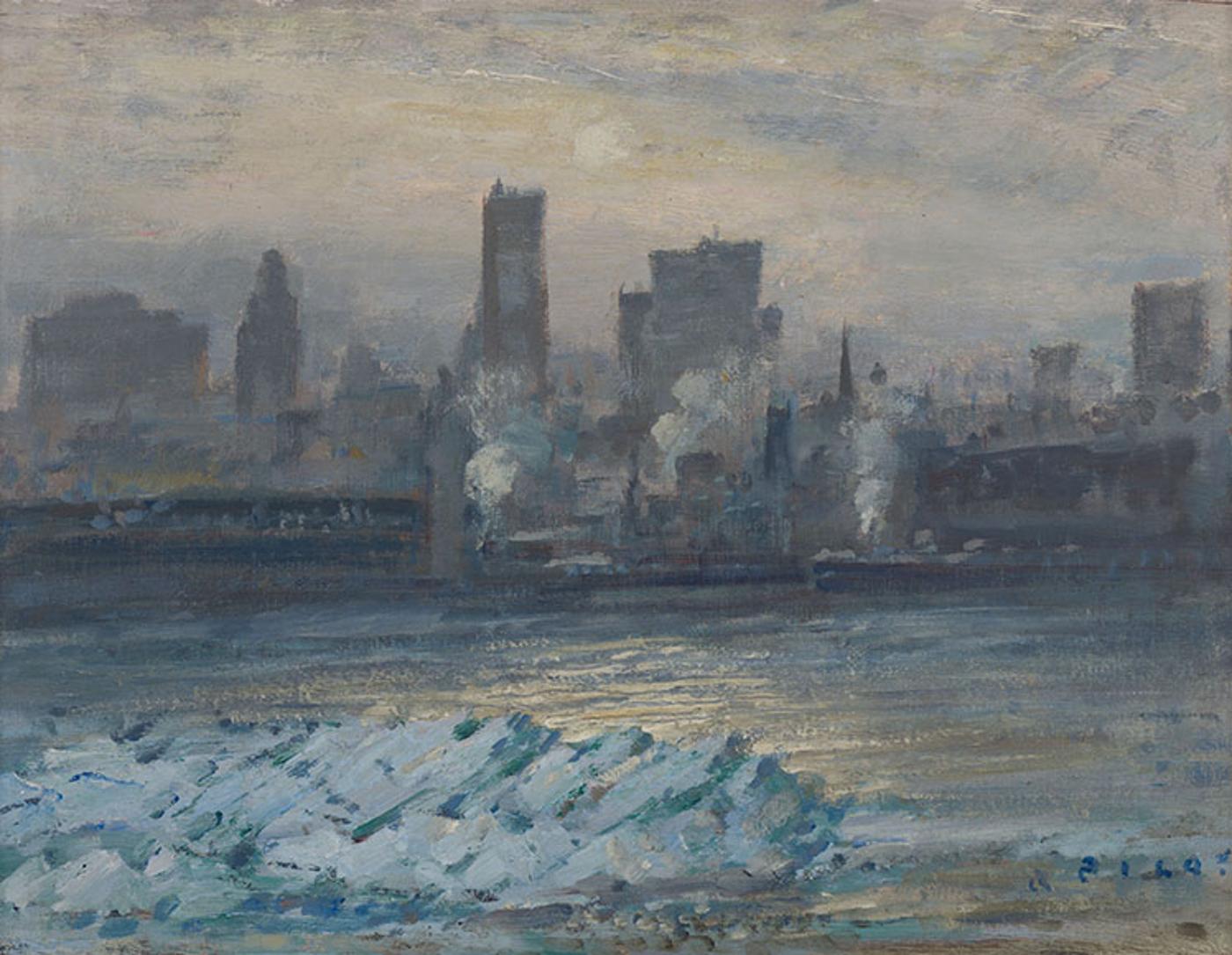 Robert Wakeham Pilot (1898-1967) - View of Montreal