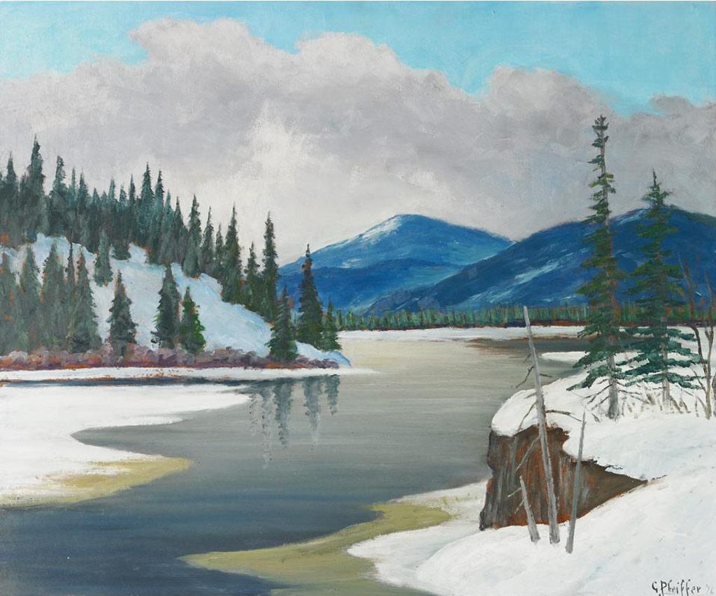Gordon Edward Pfeiffer (1899-1983) - Lakeview In Winter