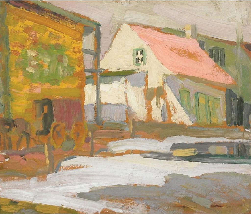 Albert Henry Robinson (1881-1956) - Quebec Village