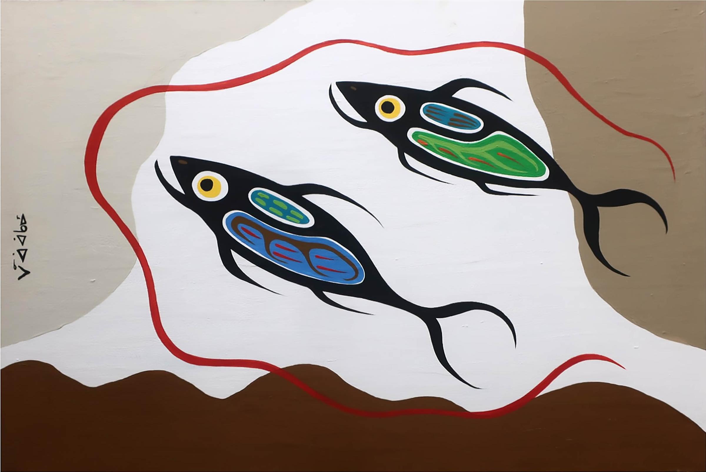 Kevin Belmore - Untitled (Two Fish)