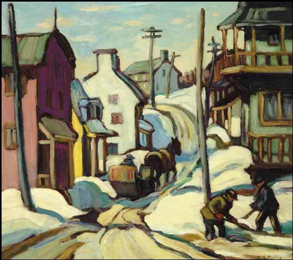 Kathleen Moir Morris (1893-1986) - At Beauport, Quebec