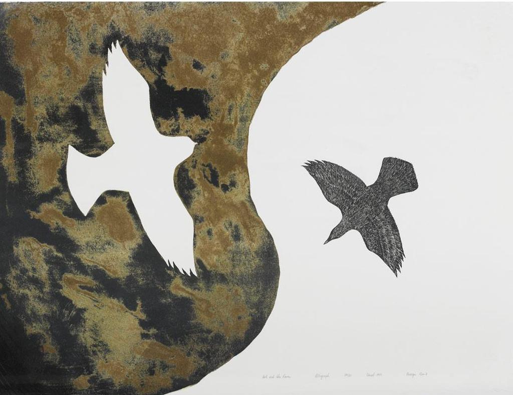 Arnaqu Ashevak (1956-2009) - Owl And The Raven