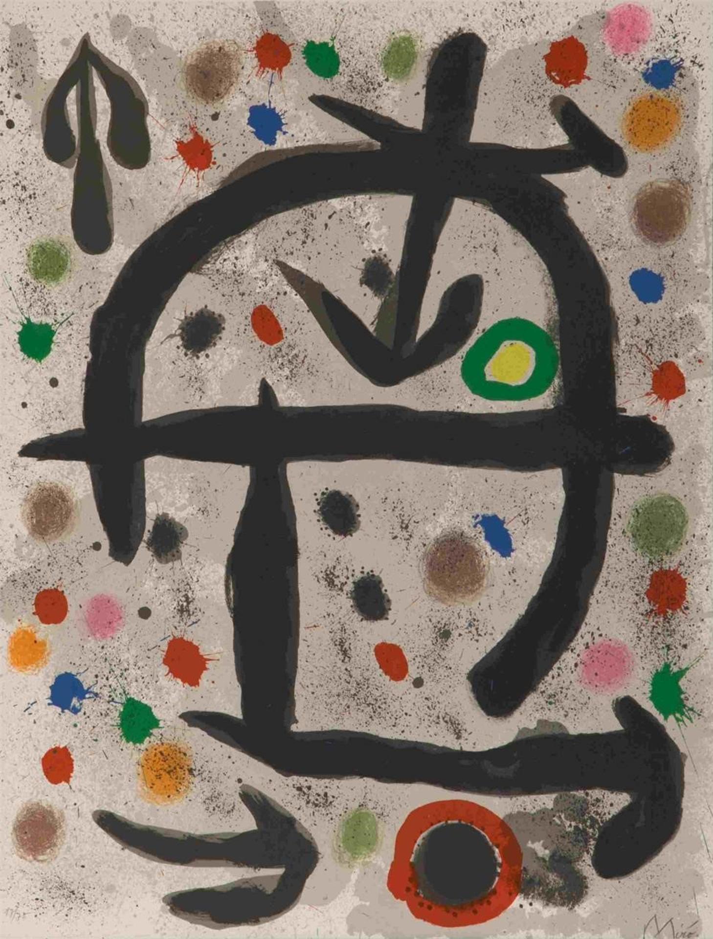 Joan Miró (1893-1983) - Plate 1 from Les Perseides