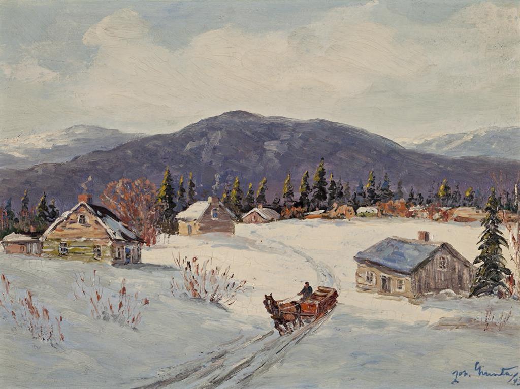 Joseph Giunta (1911-2001) - The Sleigh Ride