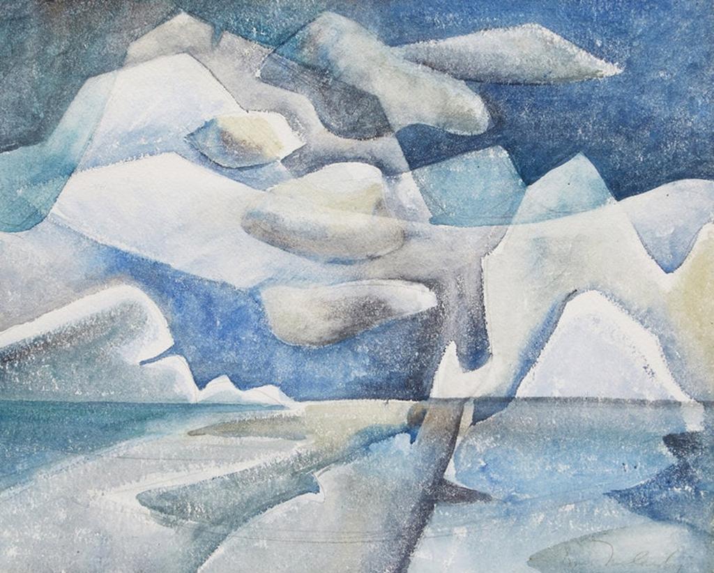 Doris Jean McCarthy (1910-2010) - Iceberg Fantasy