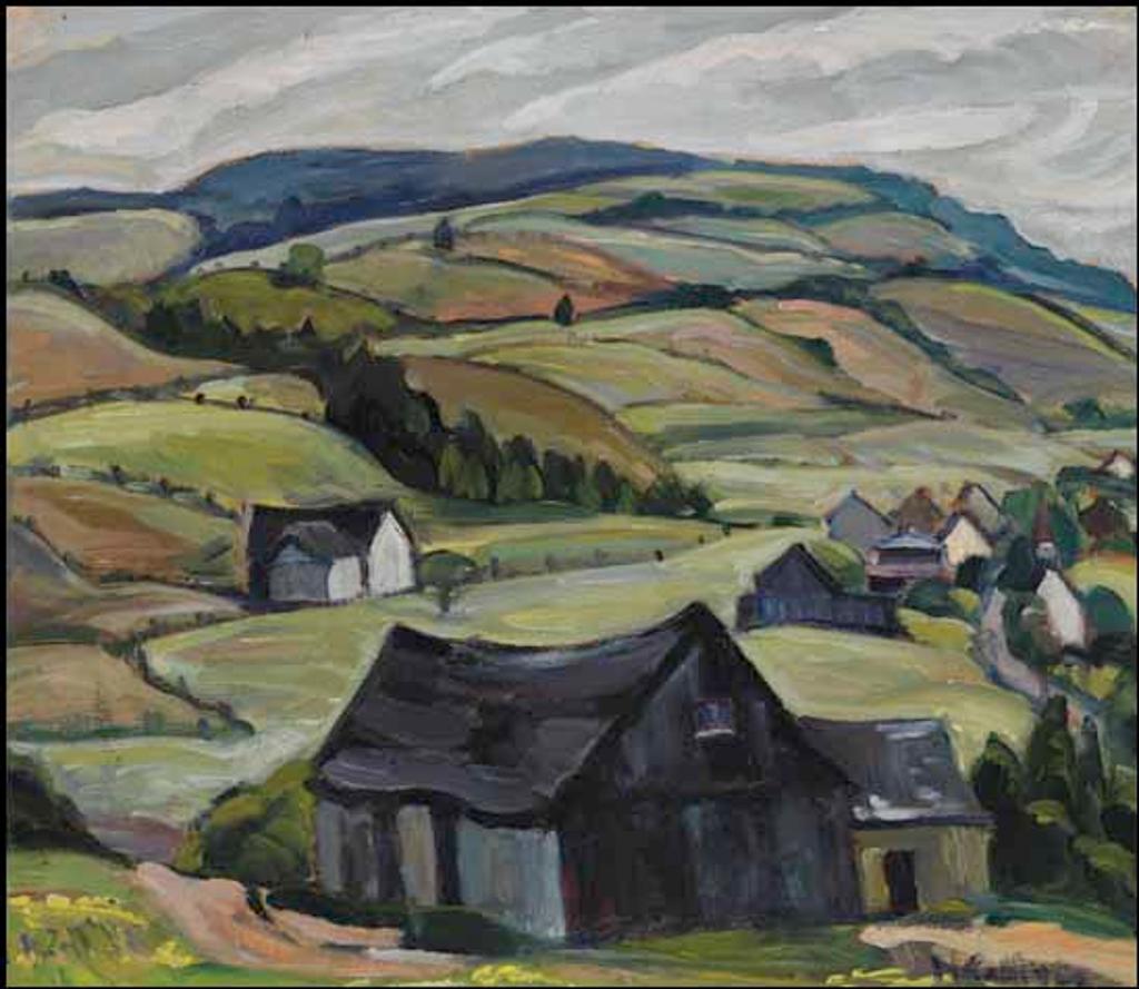 Nora Frances Elisabeth Collyer (1898-1979) - Hills, Back of Cap-à-l'Aigle, PQ