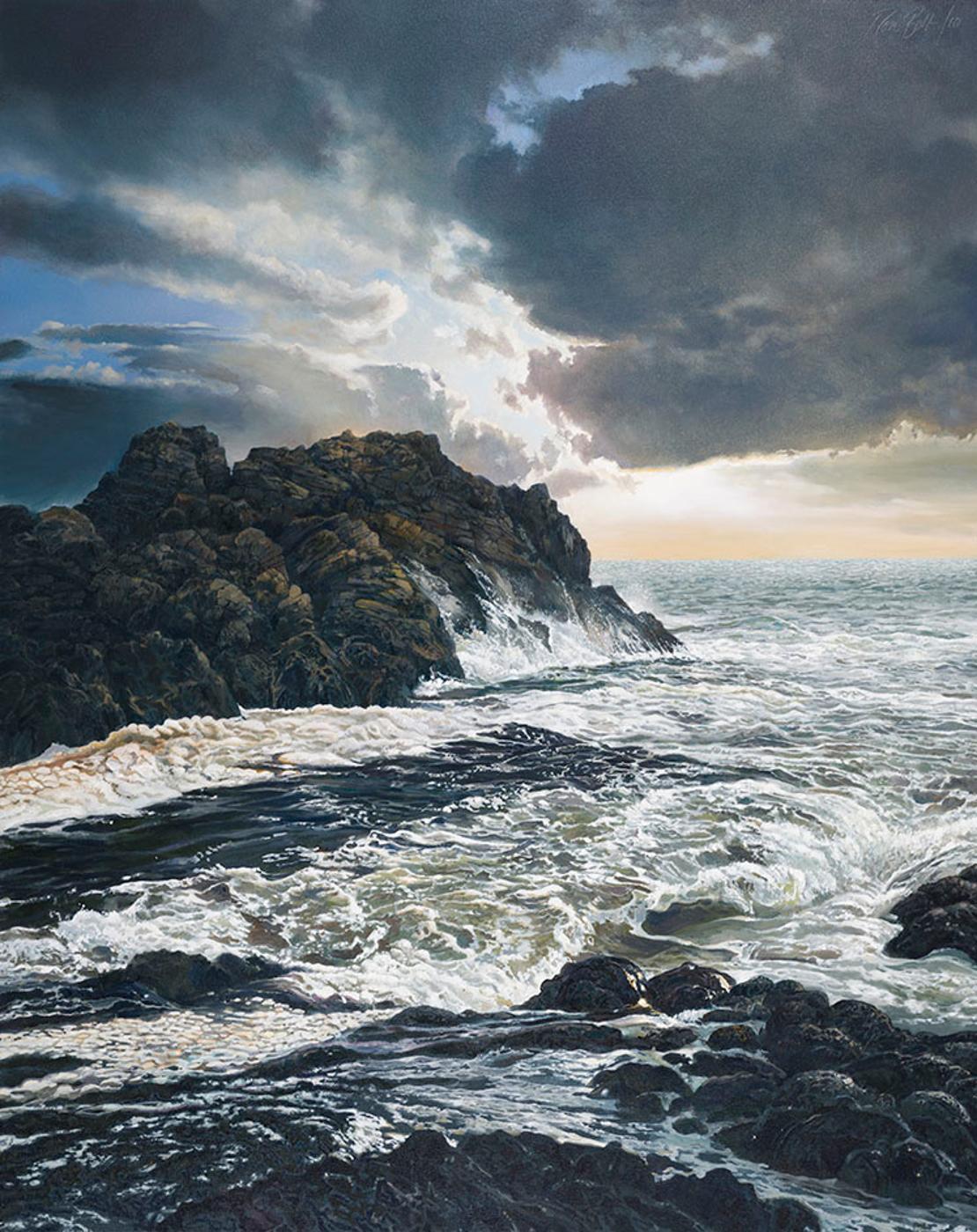 Ronald (Ron) William Bolt (1938-2019) - Tidal Surge, Runkerry, County Antrim