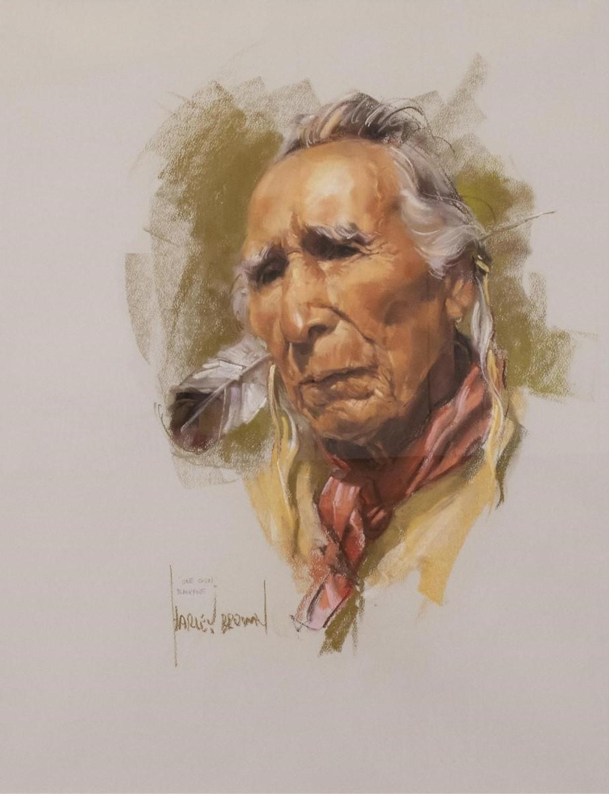 Harley W. Brown (1939) - One Gun, Blackfoot