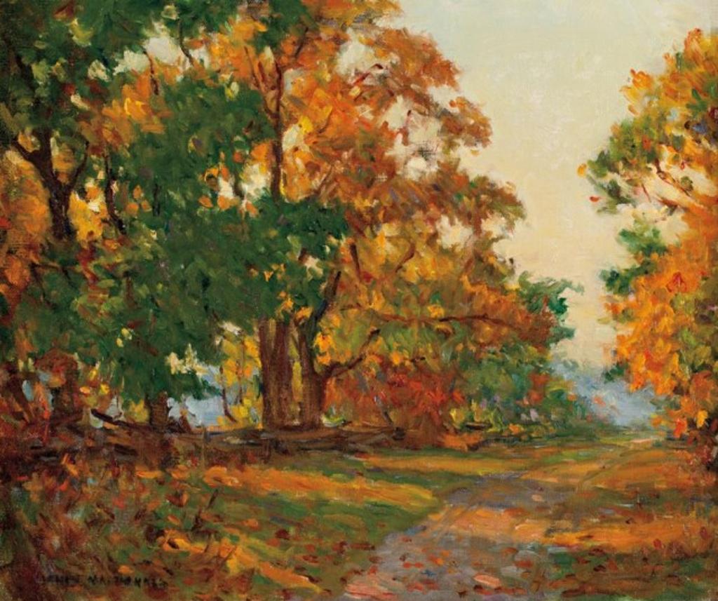 Manly Edward MacDonald (1889-1971) - Dappled Autumn Light