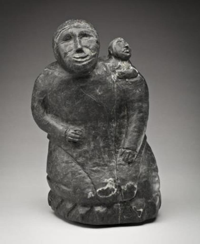 Miriam Nanurluk Qiyuk (1933) - Mother and Child, with Bird's Heads, early-mid 1990s