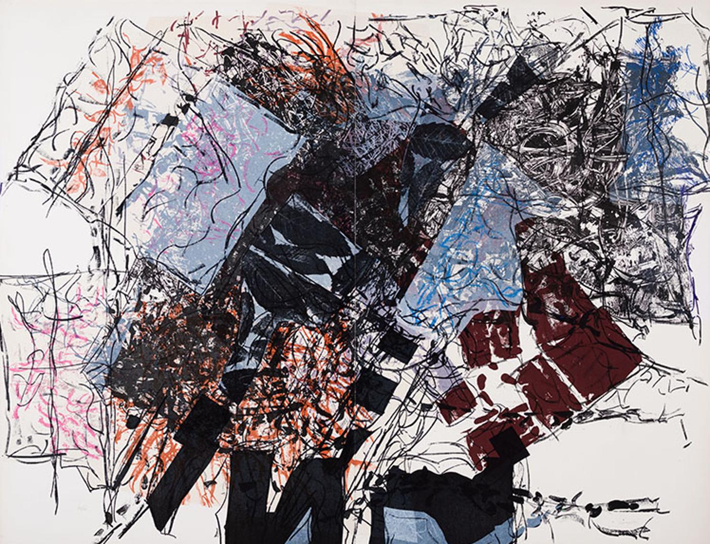 Jean-Paul Riopelle (1923-2002) - Automne