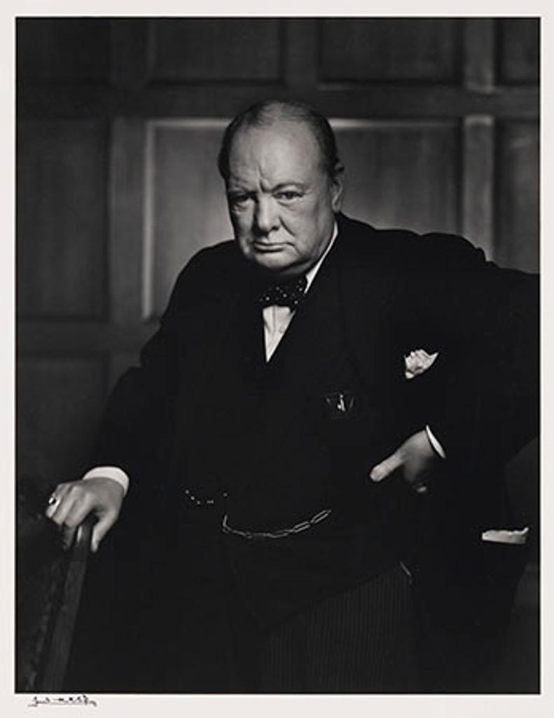 Yousuf Karsh (1908-2002) - Winston Churchill