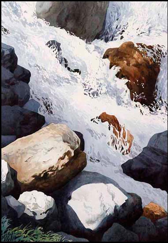 Keith L. Thomson (1934) - White Water and Rocks (01575/2013-2470)