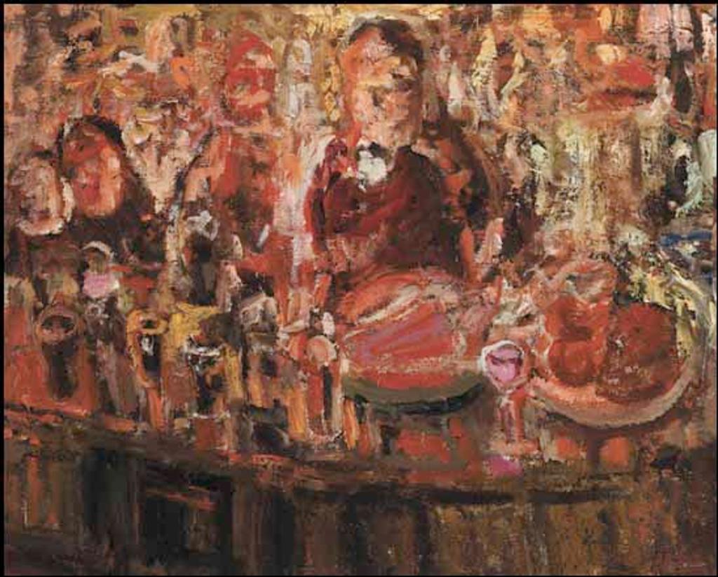 Molly Joan Lamb Bobak (1922-2014) - Warm Pub