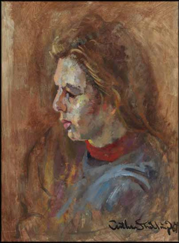 Arthur Shilling (1941-1986) - Portrait of a Woman