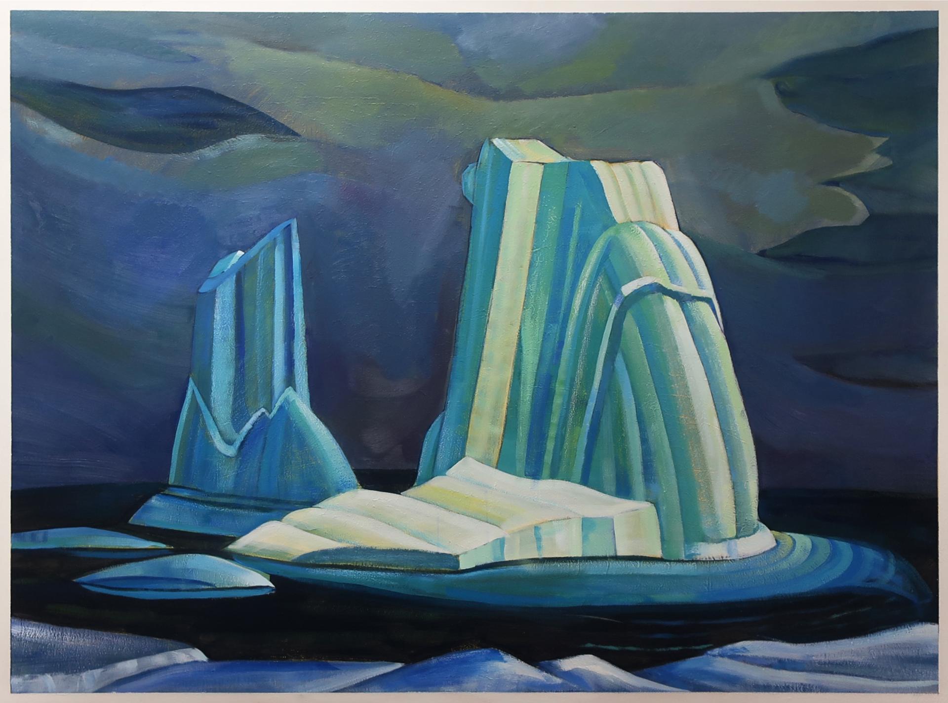 Alex Korenfeld (1944) - Icebergs, Davis Strait