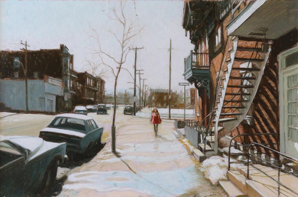 John Geoffrey Caruthers Little (1928-1984) - Paques (Rue Marie-Anne At Garnier, Montreal); 2010