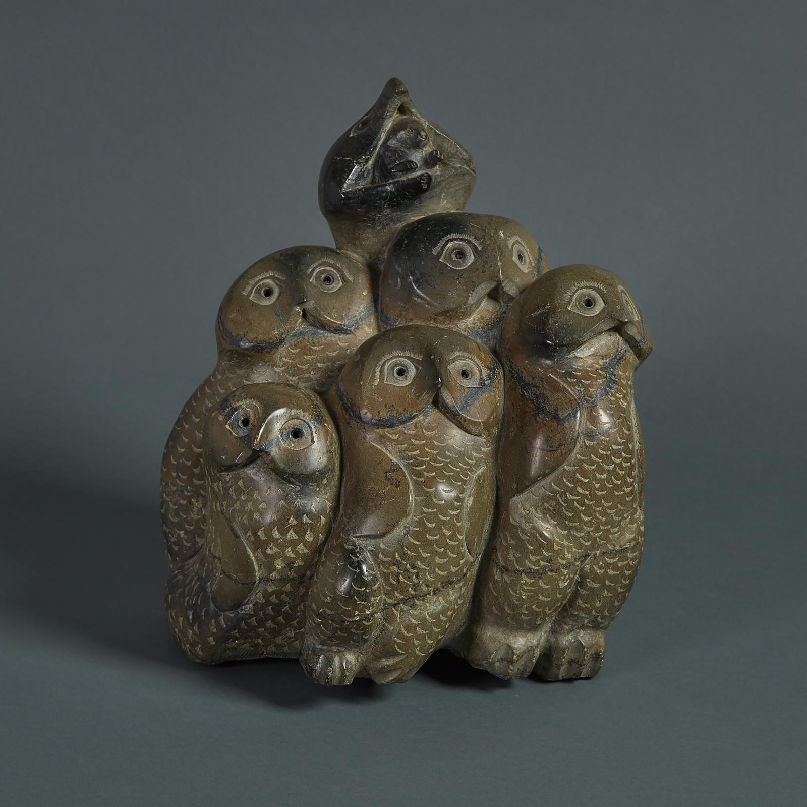 Kumakuluk Saggiak (1944) - Owls And Lemming