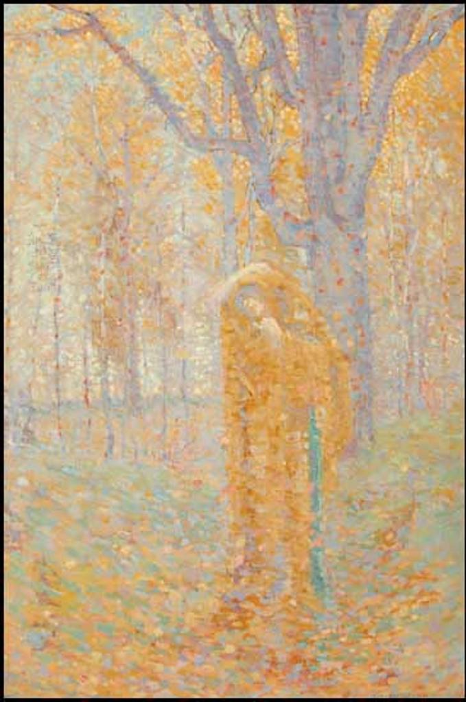 Lionel Lemoine FitzGerald (1890-1956) - Figure in the Woods