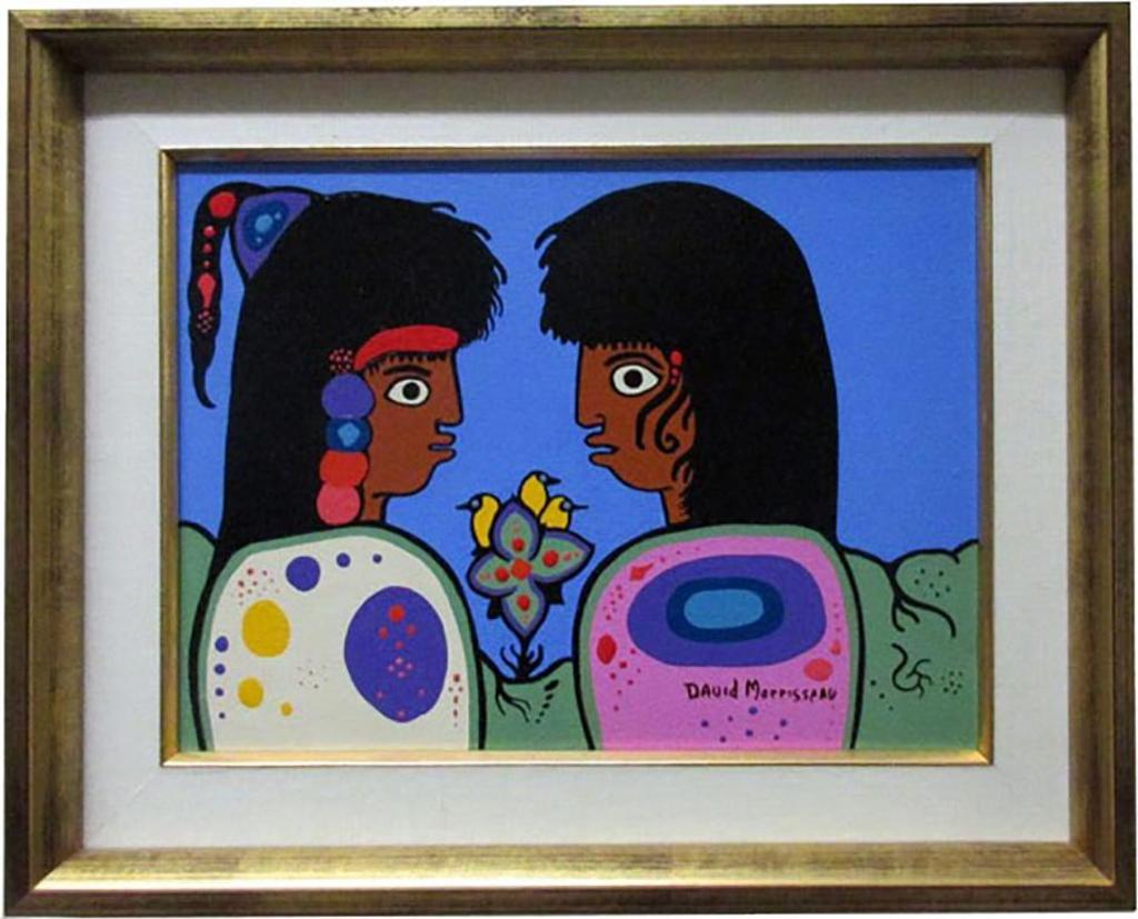 David Alfred Morrisseau (1961) - Couple Making Friendship