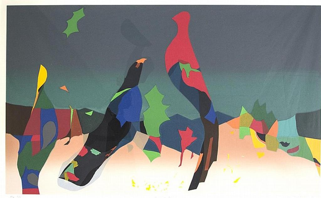 Jack Leaonard Shadbolt (1909-1998) - December Birds