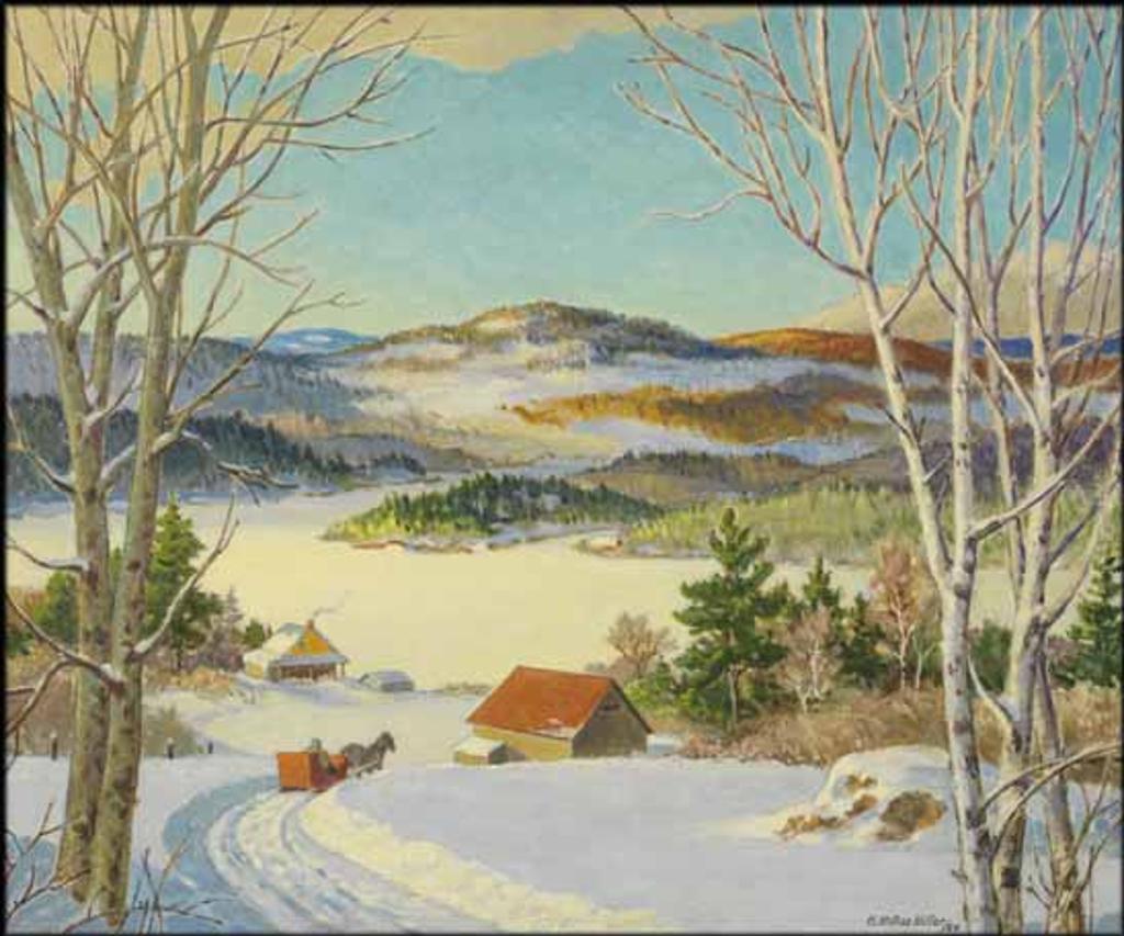 Herbert McRae Miller (1895-1981) - Winter Sleigh Ride