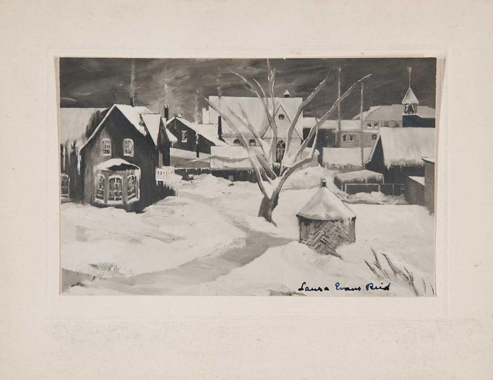 Laure Evans Reid - Vegreville 1948, April Snows