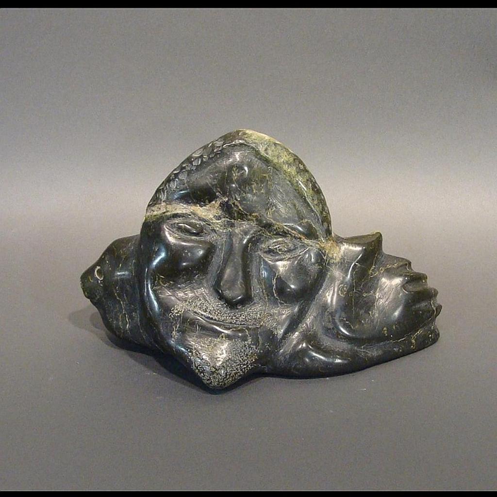 Pauloosie Karpik (1911-1988) - a green soapstone