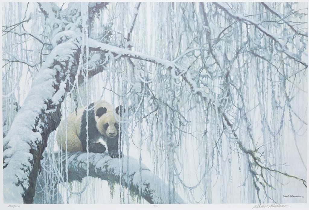 Robert Mclellan Bateman (1930-1922) - Winter Filigree - Giant Panda