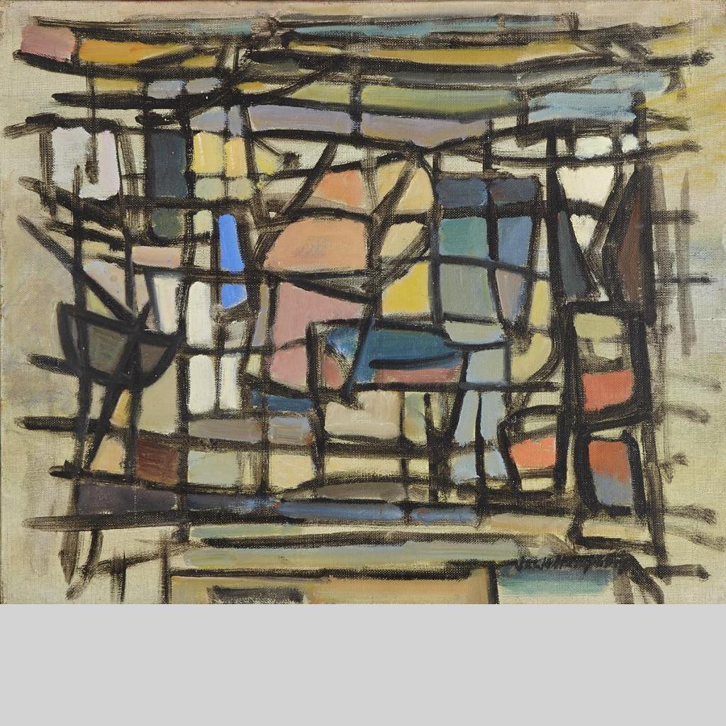 Jack Weldon Humphrey (1901-1967) - Pictorial Structure - Balcony Subject, 1953