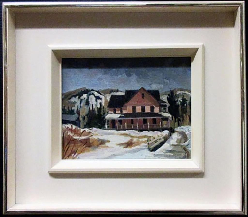 Pauline Thibodeau (1952) - Farmhouse In Winter