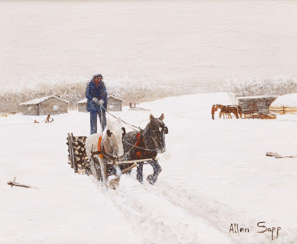 Allen Fredrick Sapp (1929-2015) - Coming Home with a Load