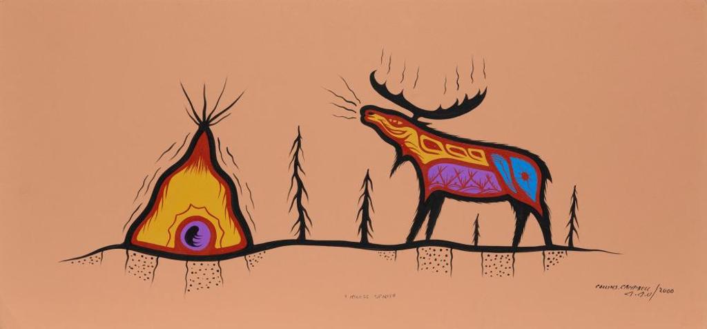 Collins Campbell (1961-2022) - Moose Spirit
