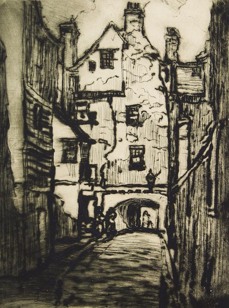 Manly Edward MacDonald (1889-1971) - Baker House Close, Edinburgh