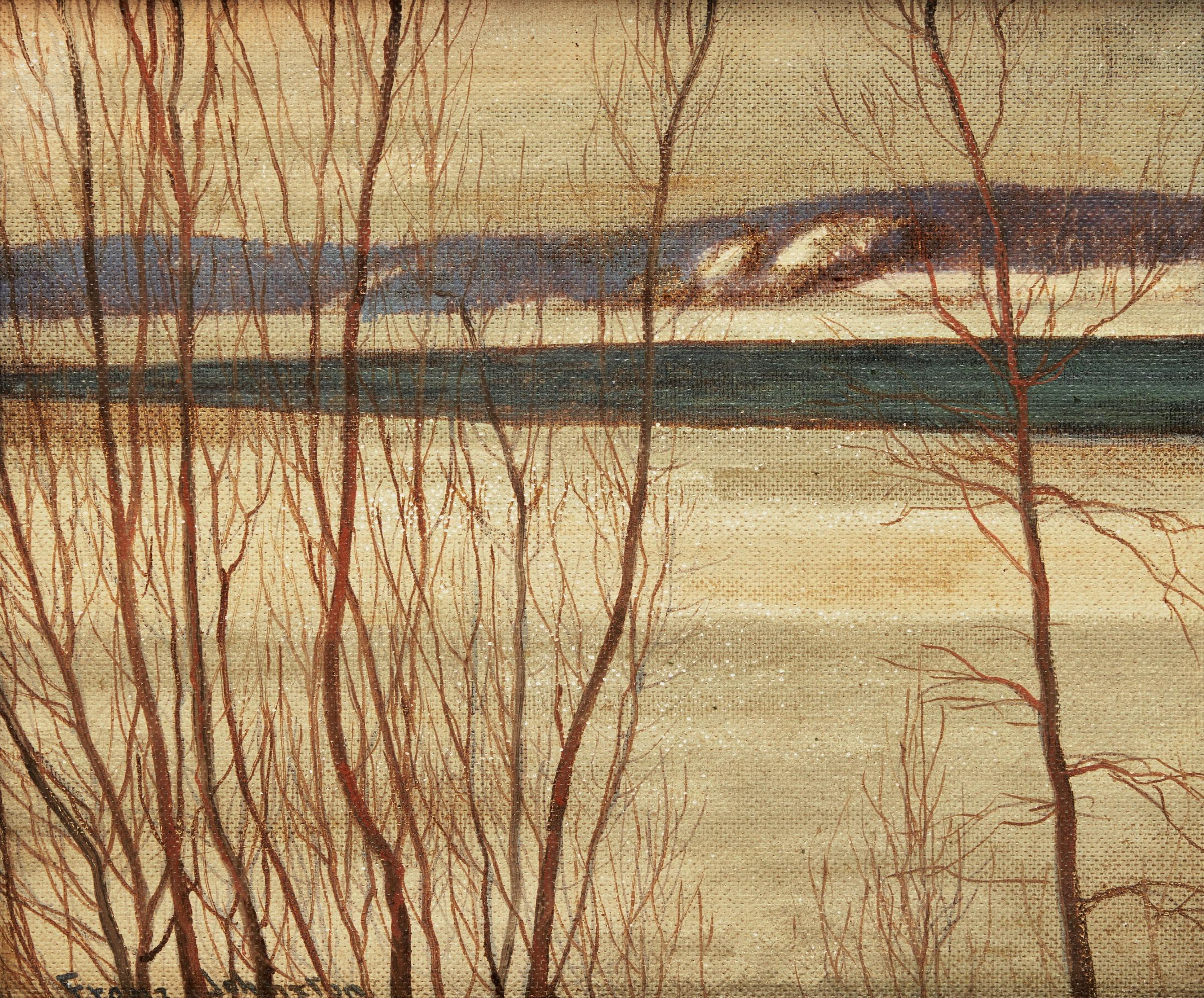 Frank (Franz) Hans Johnston (1888-1949) - Gold and Grey