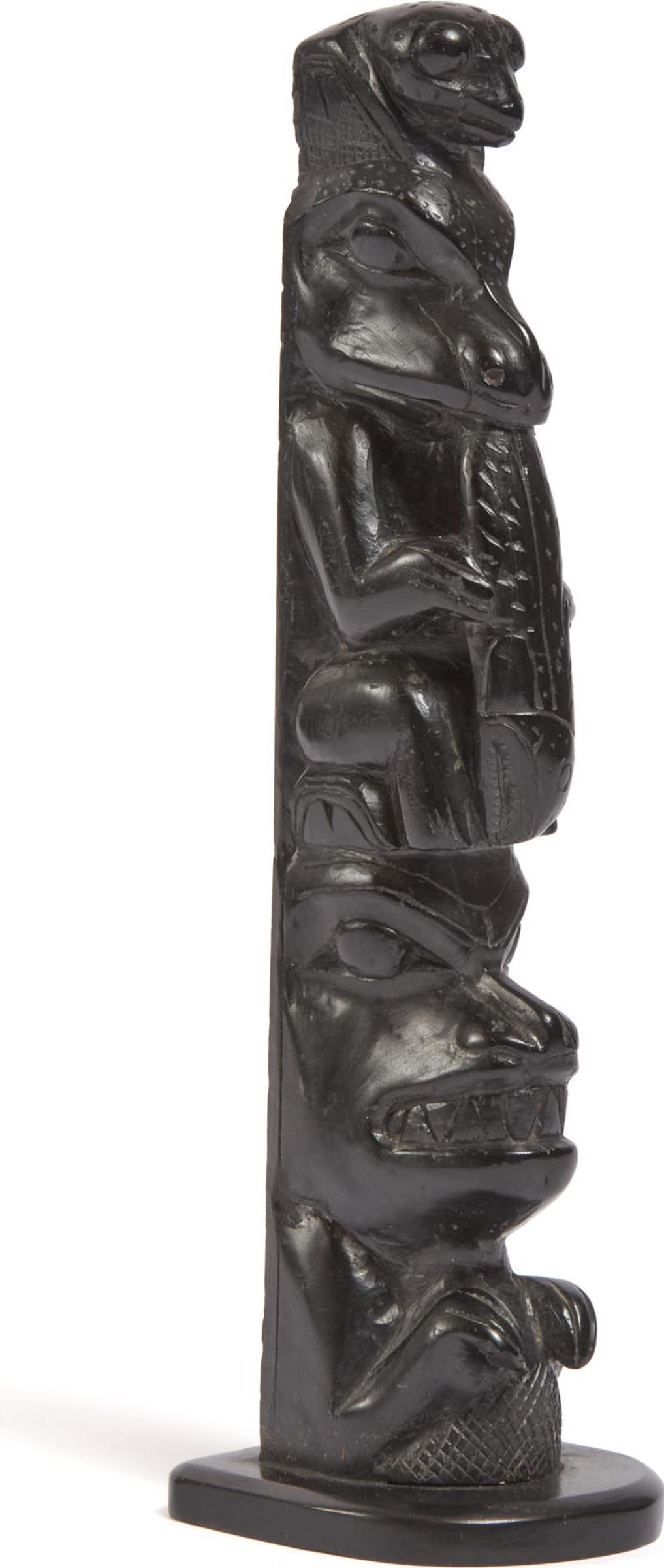 Paul Jones - Model Totem Pole, Ca. 1890