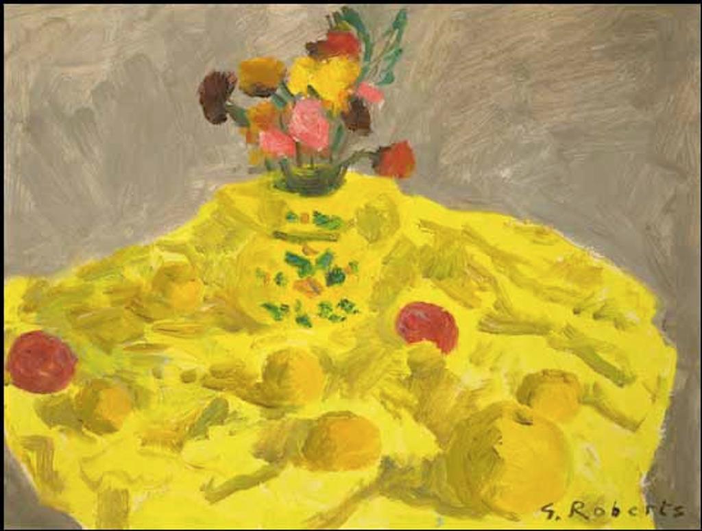 William Goodridge Roberts (1921-2001) - Yellow Cloth and Yellow Jug