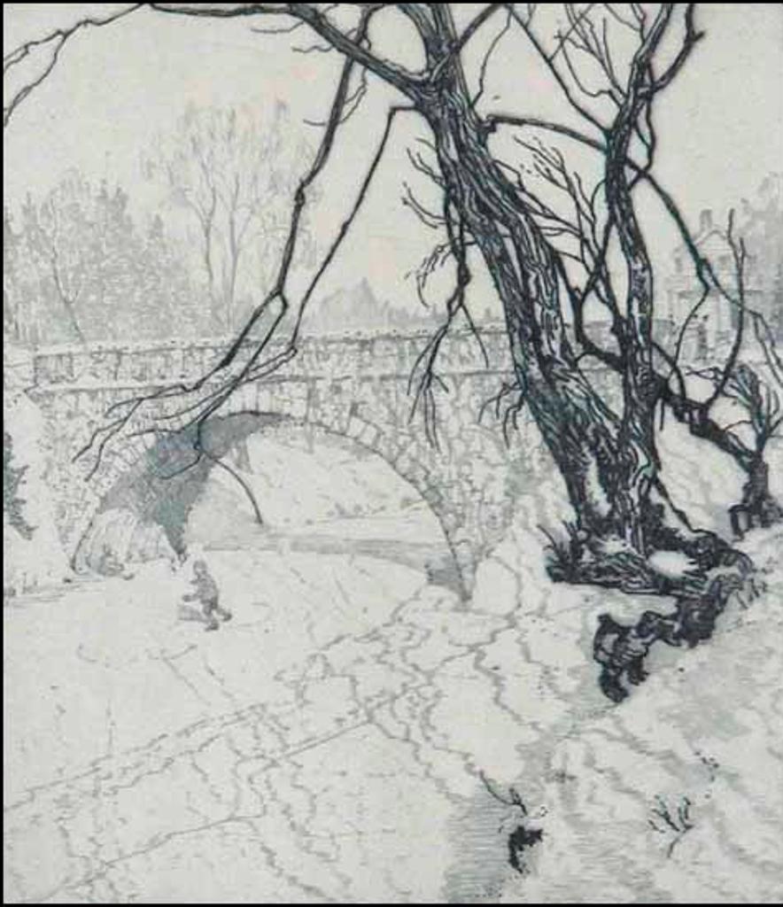 Nicholas Hornyansky (1896-1965) - The Old Stone Bridge (01828/2013-2766)