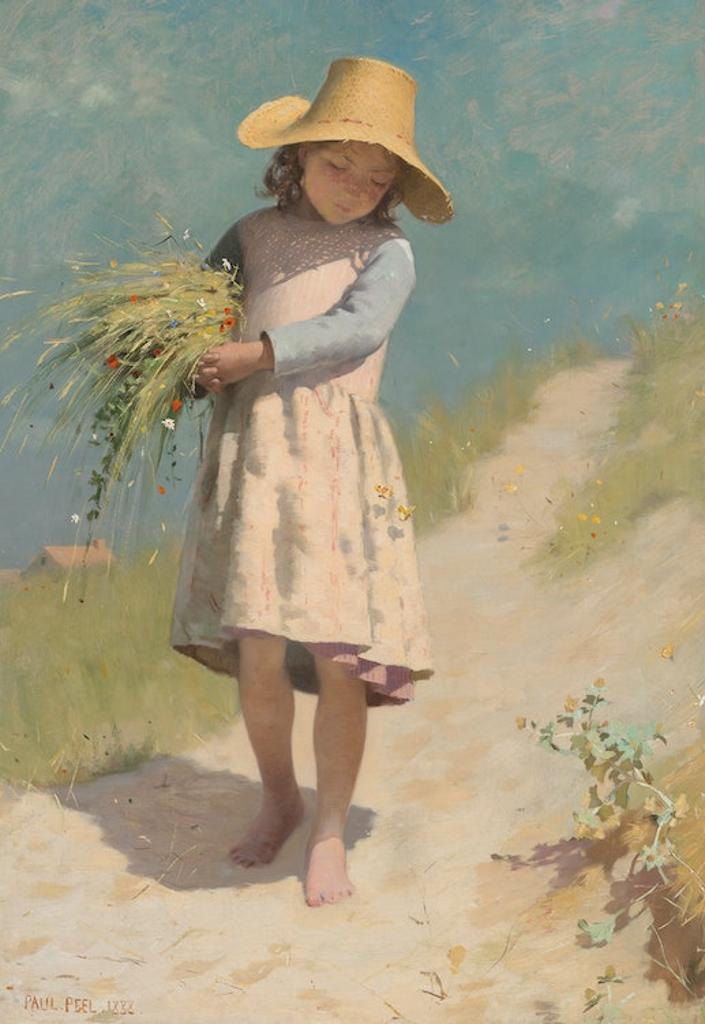 Paul Peel (1860-1892) - The Young Gleaner