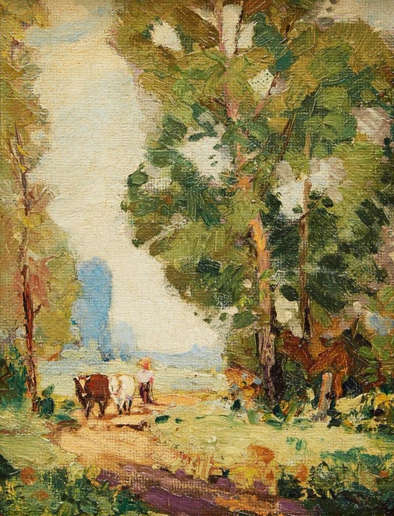 George Henry Griffin (1898-1974) - Bringing the Cows Home