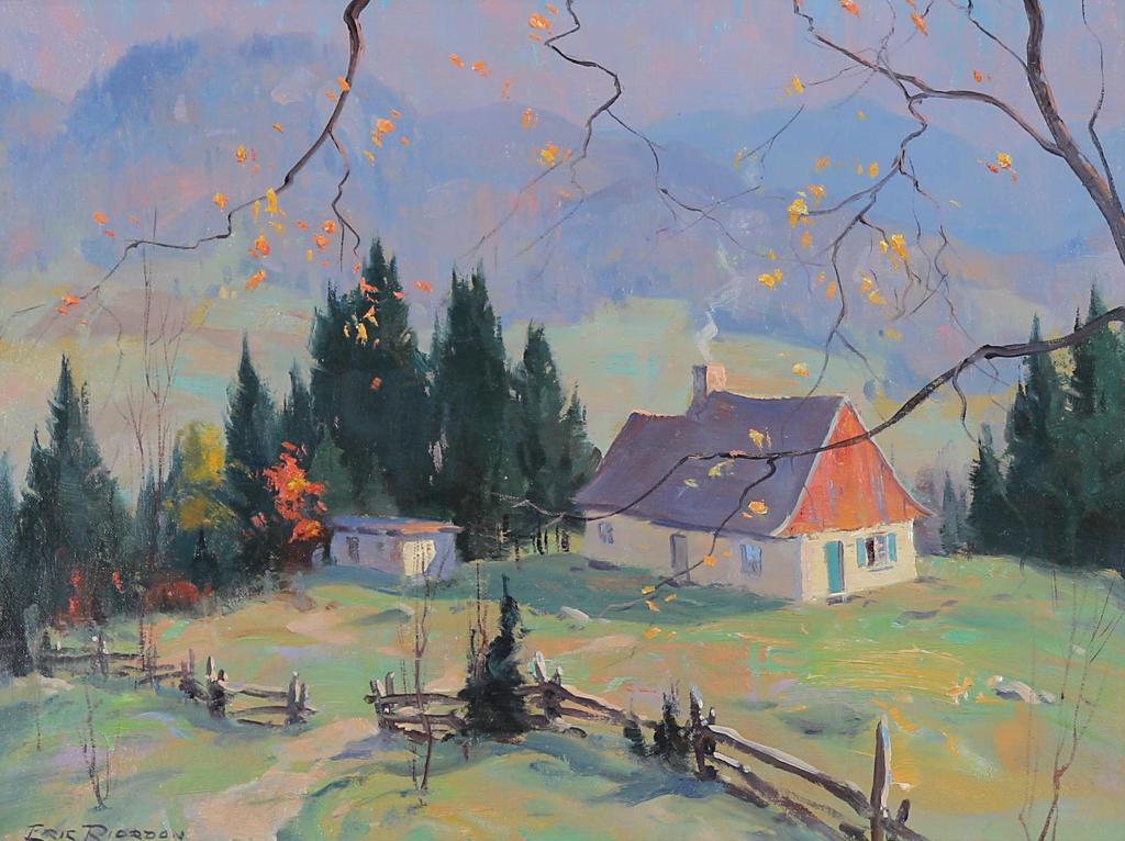 John Eric Benson Riordon (1906-1948) - October Morning Near Piedmont