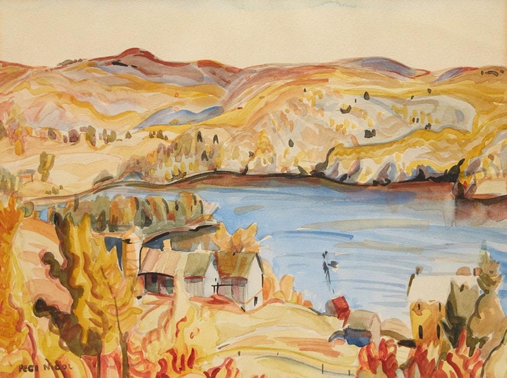 Pegi Margaret Kathleen Nicol MacLeod (1904-1949) - On the Gatineau River (North of Ottawa)