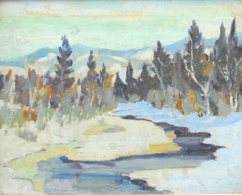 Romeo Vincelette (1902-1979) - pair of winter scenes